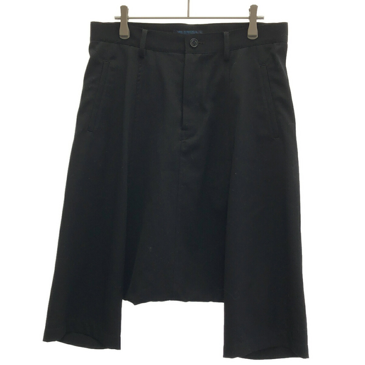 REGULATION Yohji Yamamoto レギュレーション ヨウジヤマモト 23SS ウールギャバジンサルエルショートパンツ FI-P51-100 ブラック 2 【中古】 ITT40JYUFL40｜MODESCAPE 店