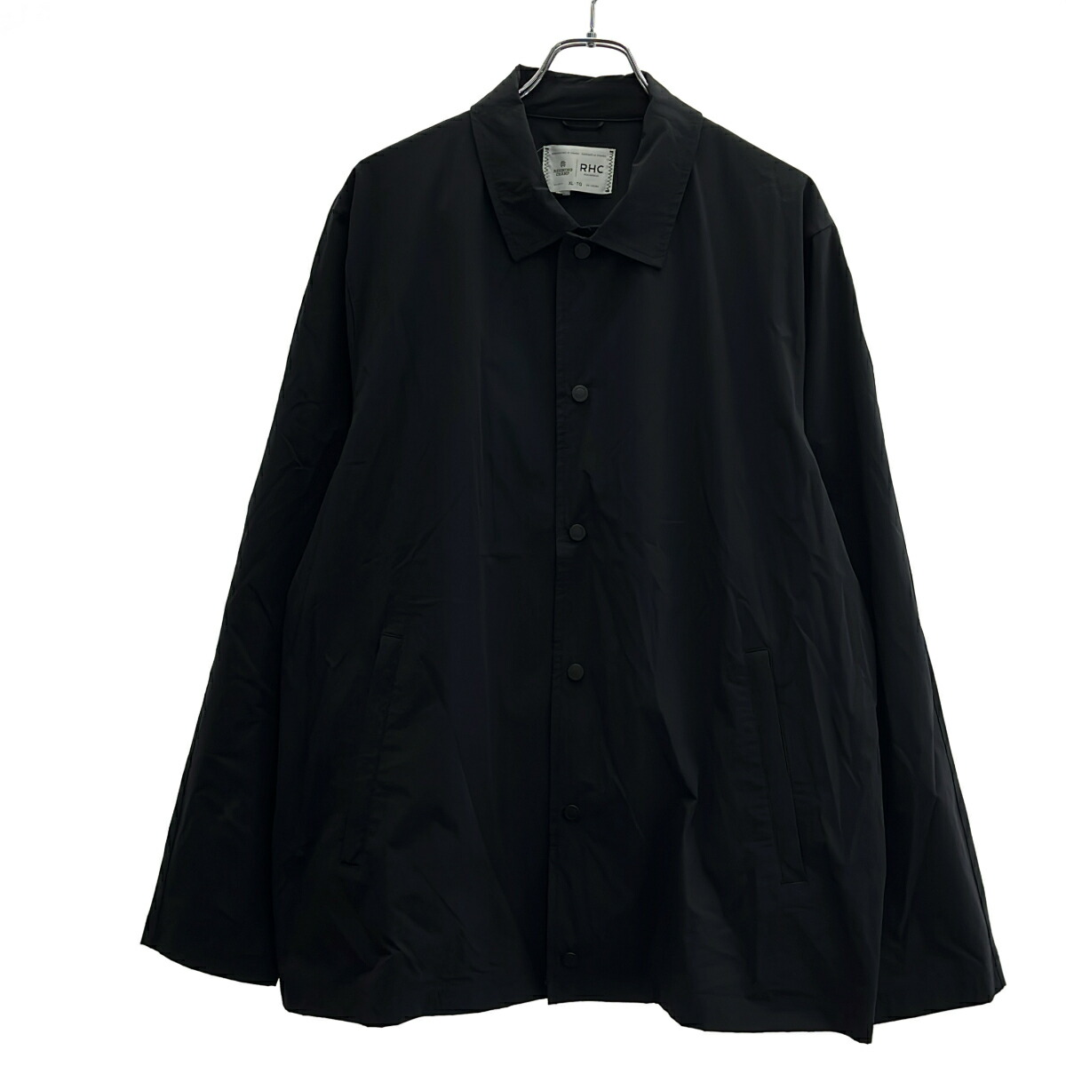 REIGNING CHAMP×Ron Herman レイニングチャンプ×ロンハーマン ナイロンコーチジャケット 3420400234 黒いこと XL 【中古】 ITUN3C1K0NXA