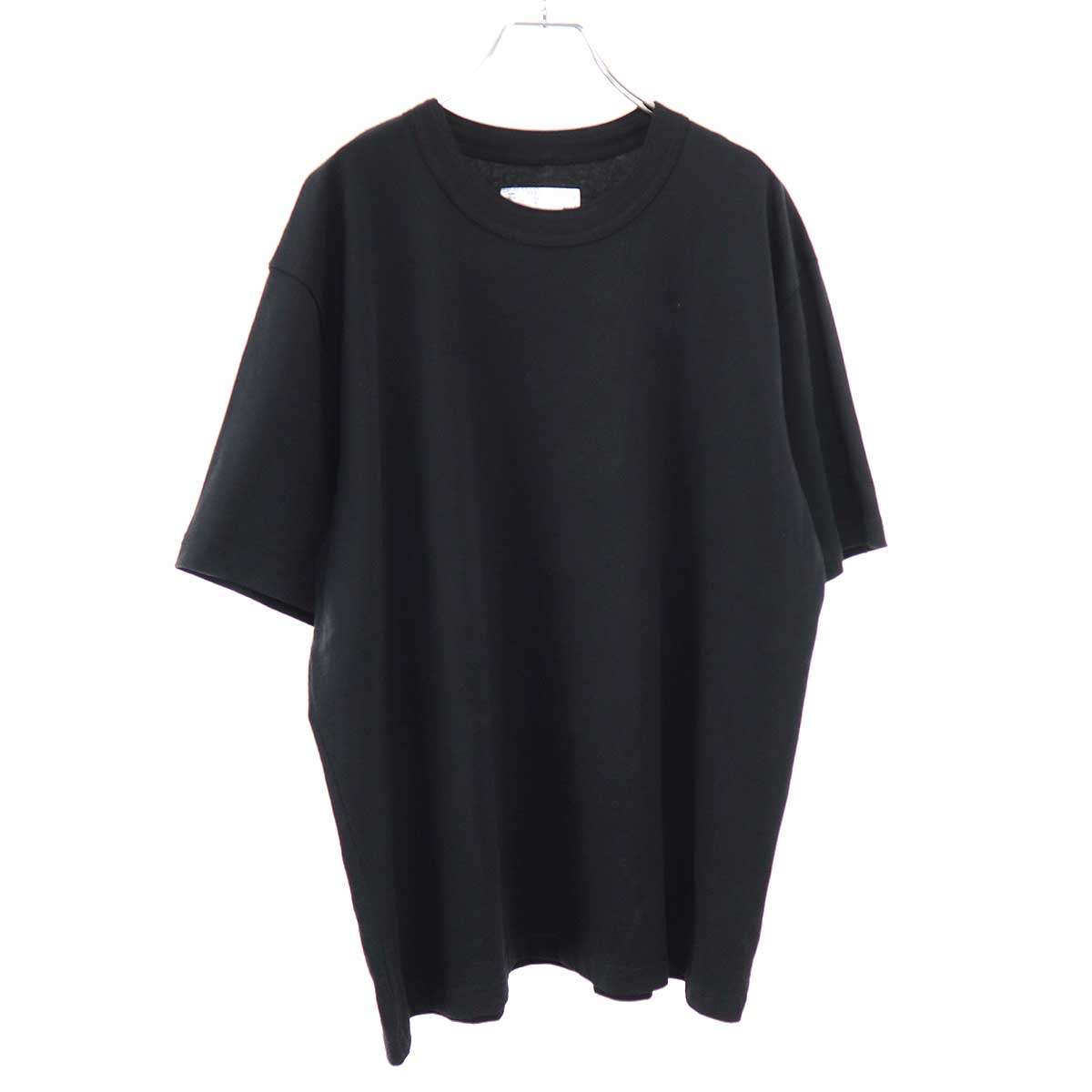 sacai サカイ 労働者の一団のど首ティーシャツ SCU-301 黒いこと 5 【中古】 IT00LHBYSO3C