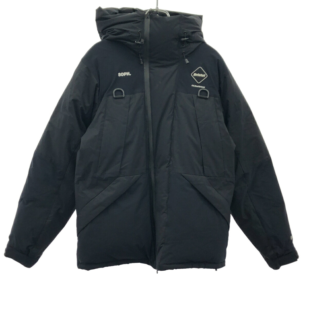 F.C.Real Bristol(FCRB) エフシーアールビー 20AW DOWN BENCH PARKA 落ち込む上衣 FCRB-202037 黒いこと L 【中古】 IT0BWYUW4J0G コート・ジャケット-メンズファッション