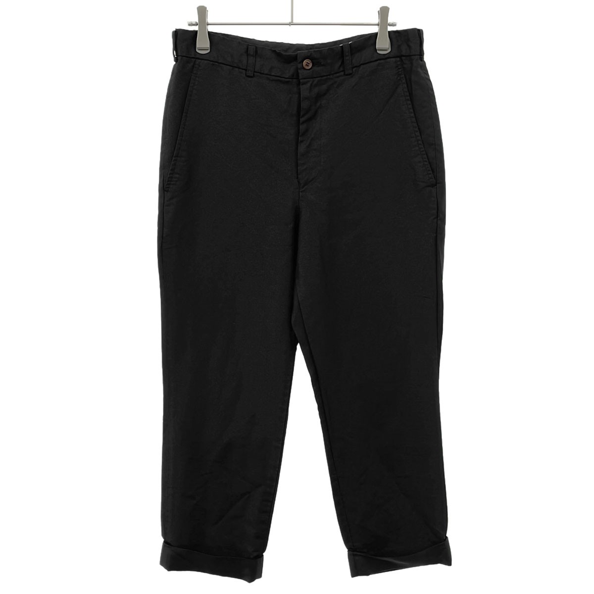 COMME des GARCONS COMME des GARCONS コムデギャルソンコムデギャルソン 19AW ポリエステルラスターパンツ RD-P015 ブラック S 【中古】 ITUB9XCILCDS｜MODESCAPE 店