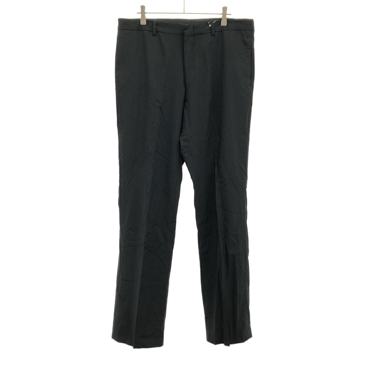 Dior HOMME ディオールオム スラックスズボン下  黒いこと 50 【中古】 IT9OQOFYR2YO