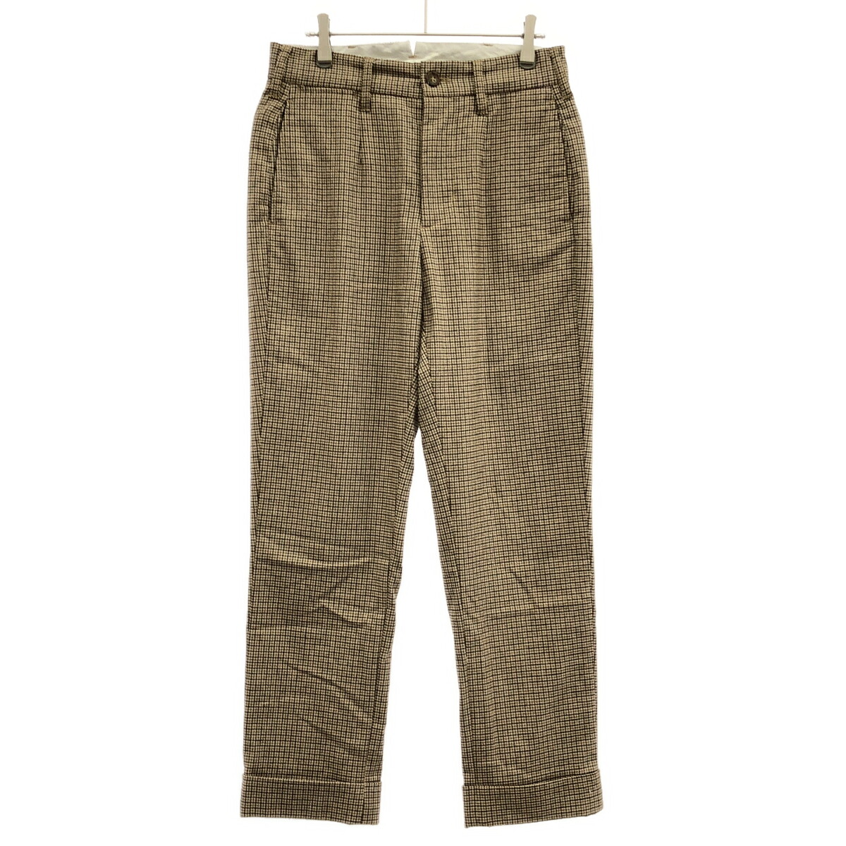 Engineered Garments エンジニアドガーメンツ ハウンドトゥースパンツ  ベージュ 28 【中古】 ITH3813CYZP0