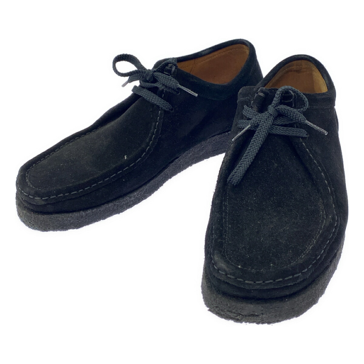Padmore\u0026Barnes パドモアアンドバーンズ スエードクロスブーツ  黒いこと 9 【中古】 ITFF1B50MRC4