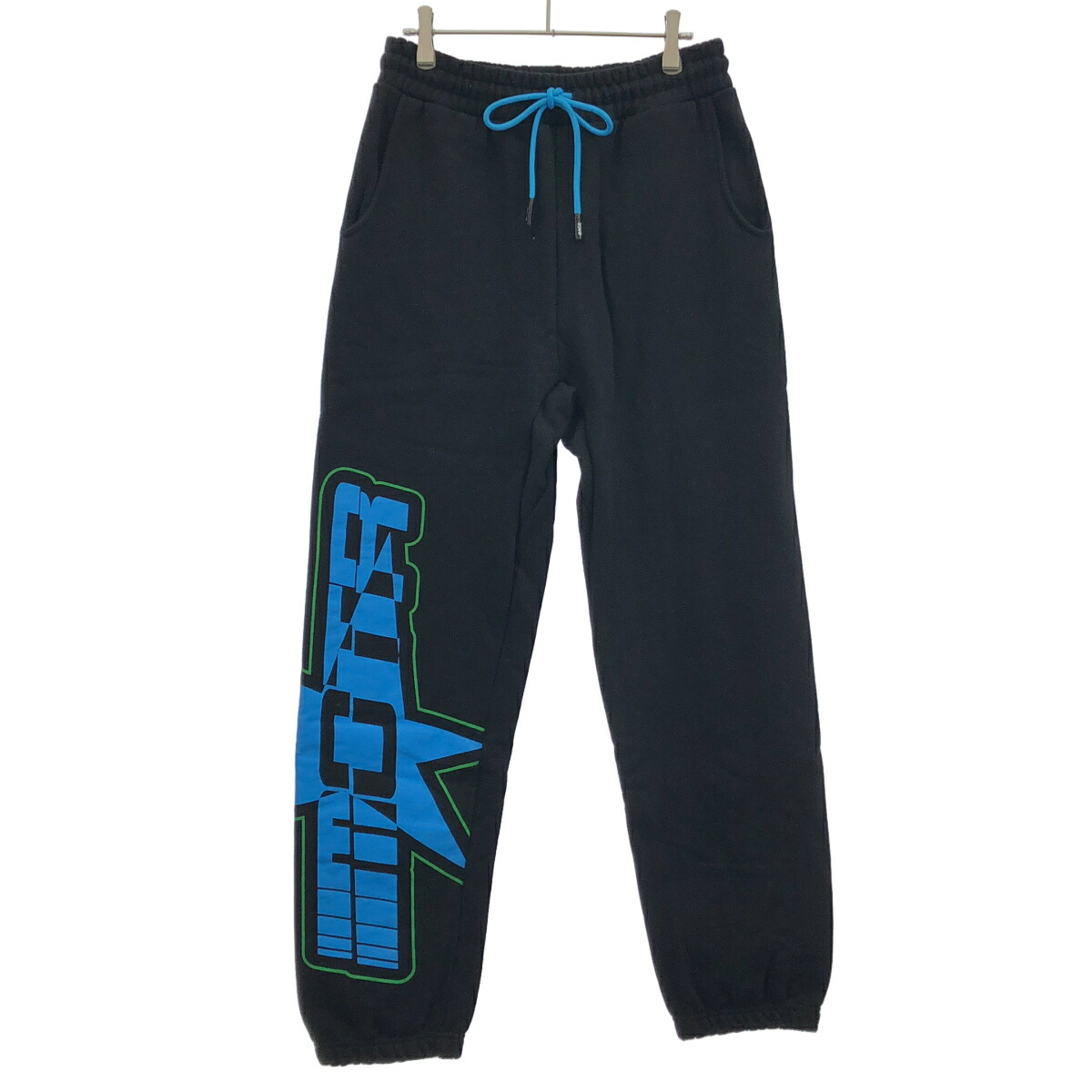 MEMBERS OF THE RAGE メンバーズオブザレイジ 24SS Graphic Sweat Pants スウェットパンツ MTSS24PA23775372 黒いこと S 【中古】 IT1B7MAUEEKY