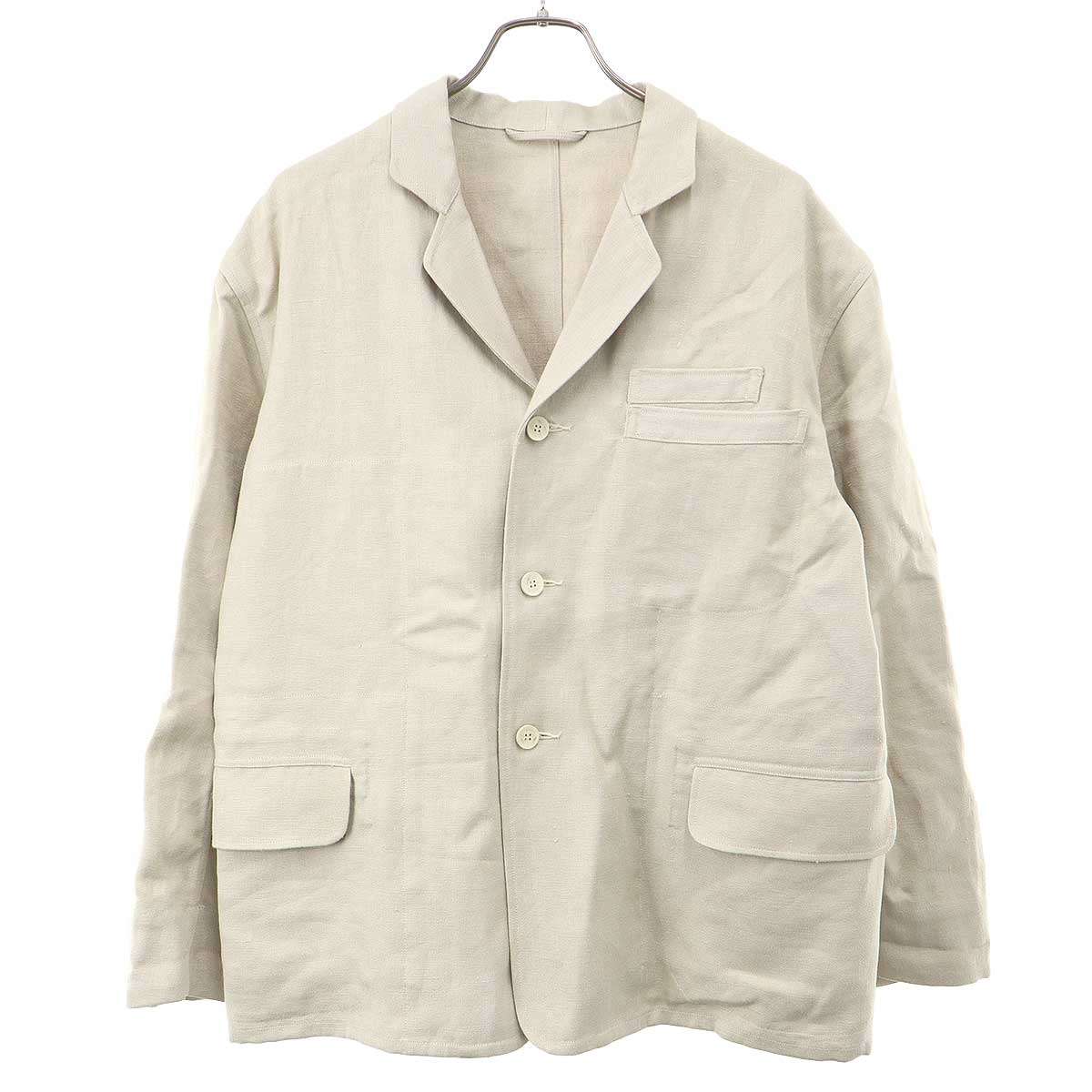 OLD JOE 年寄りのジョー 25SS NOTCHED-RAPEL GEORGES JACKET\u0026PADED BACK ROVER TROUSER セットアップ 251OJ-JK06/251OJ-PT04 ボーン 36 【中古】 IT1ZFI77ILZE
