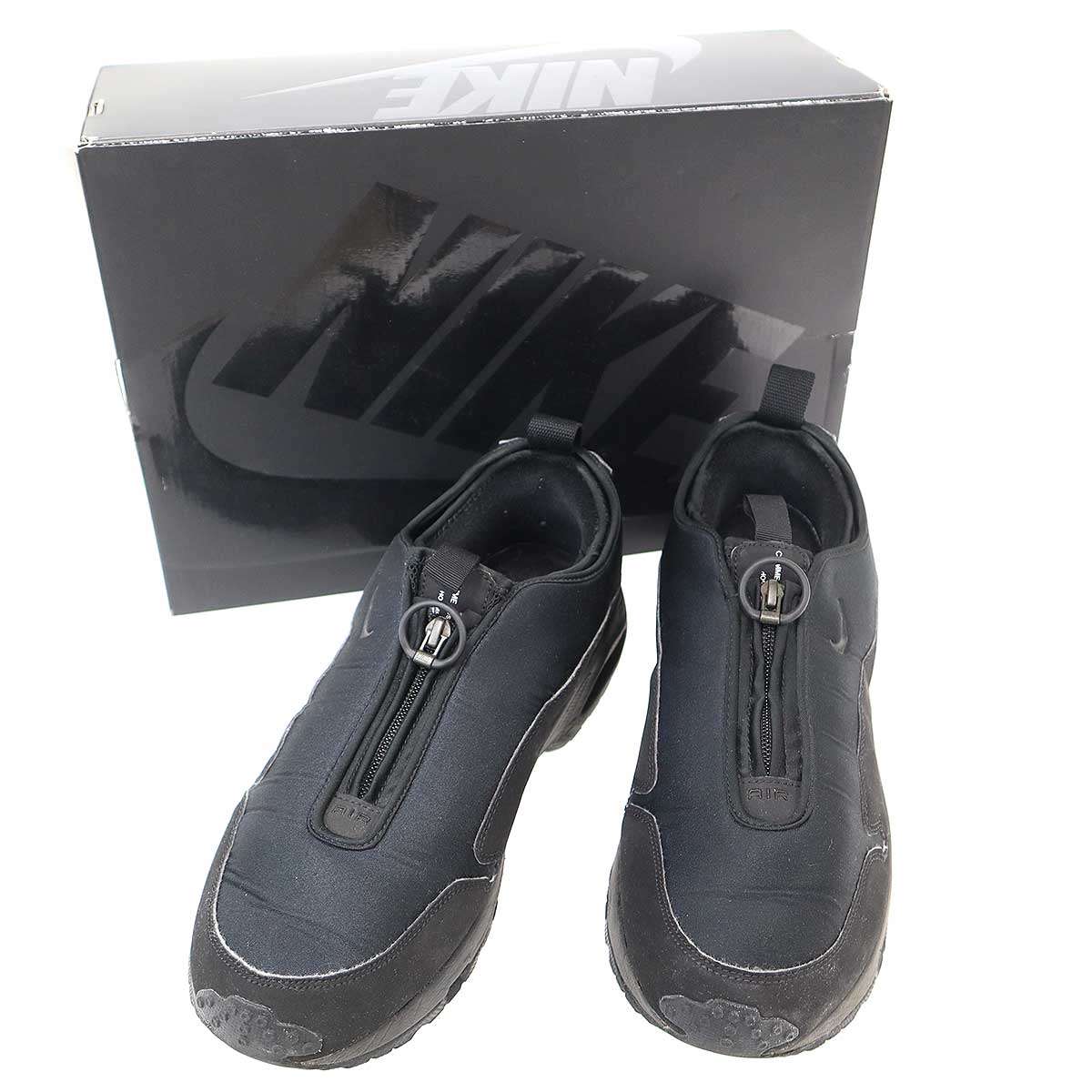 NIKE COMME des GARCONS HOMME PLUS ナイキ コムデギャルソンオムプリュス AIR SUNDER MAX SP BLACK スニーカー DO8095-001 黒いこと 28.5糎 【中古】 ITJ6MXCZAW6I