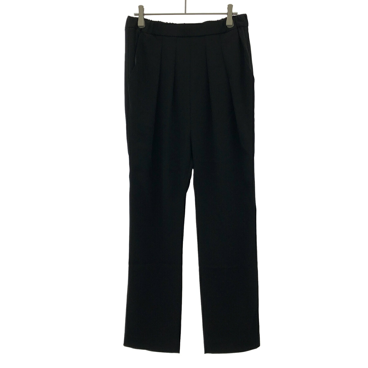 Col Pierrot コル ピエロ タックドレープパンツ 1497 黒いこと 38 【中古】 ITE9PLJPDRM4