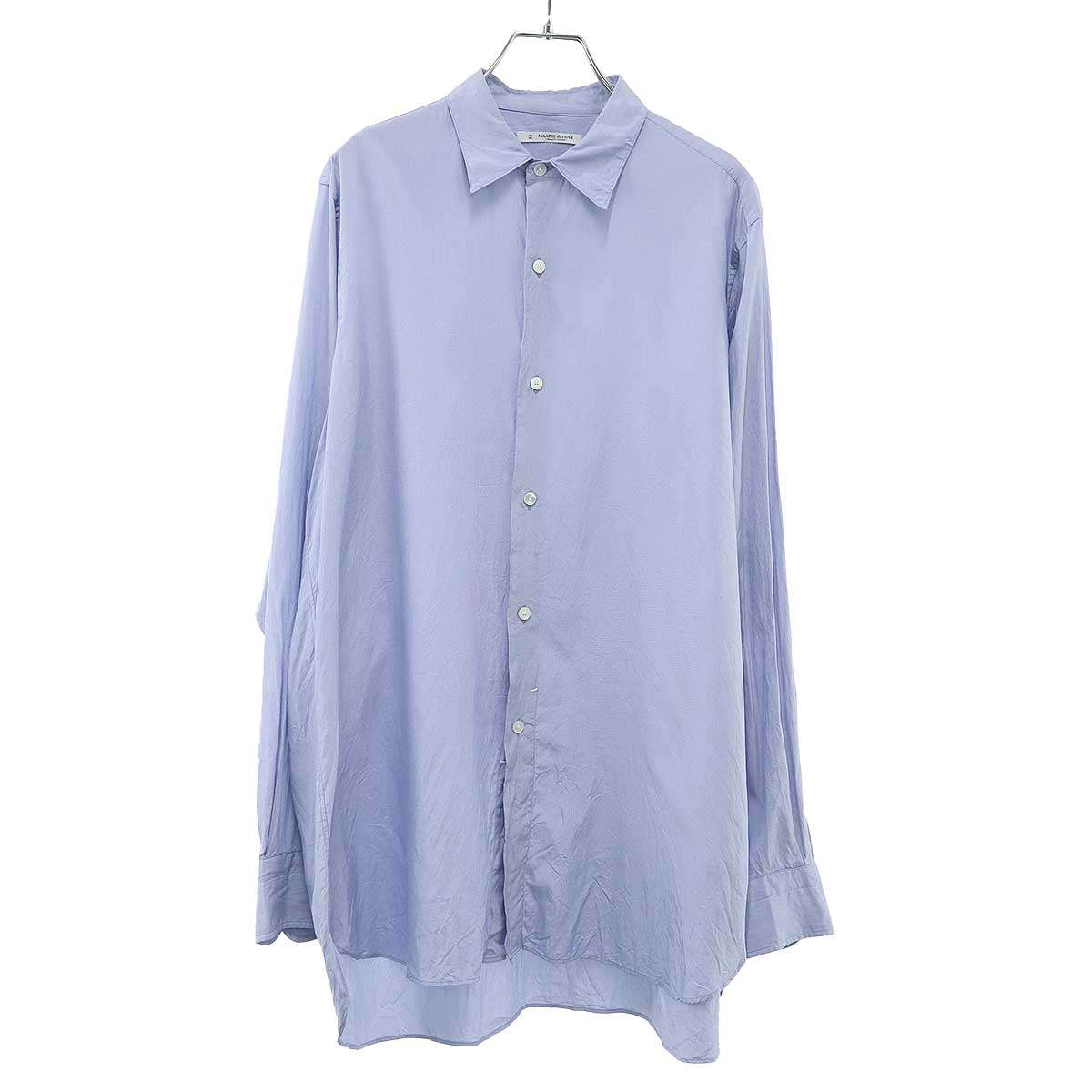 MAATEE&SONS マーティーアンドサンズ LOOSE DRESS SHIRT ルーズドレスシャツ MTK3303-0602 ブルー 3 【中古】 IT3Q2II2H6R0|MODESCAPE 店