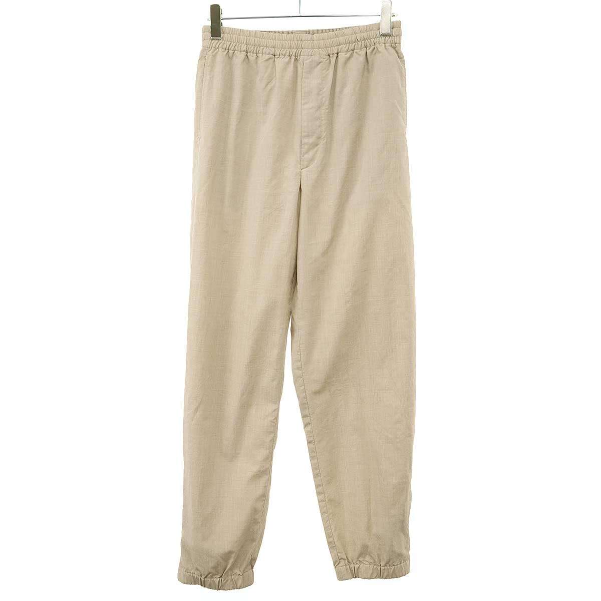 AURALEE オーラリー 24SS HIGH COUNT WOOL POPLIN PANTS ズボン下 A24SP03WP ベージュ 3 【中古】 ITET9PYG97EZ