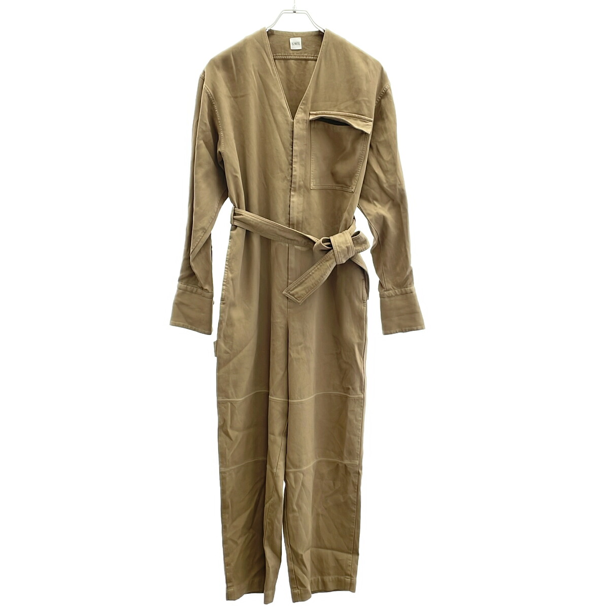 BOWTE バウト 25AW FINE COUNT COTTON PIECE DYE ALL IN ONE オールインワン 252-09-0004 ベージュ 0 【中古】 ITXRR5D0UQ4H