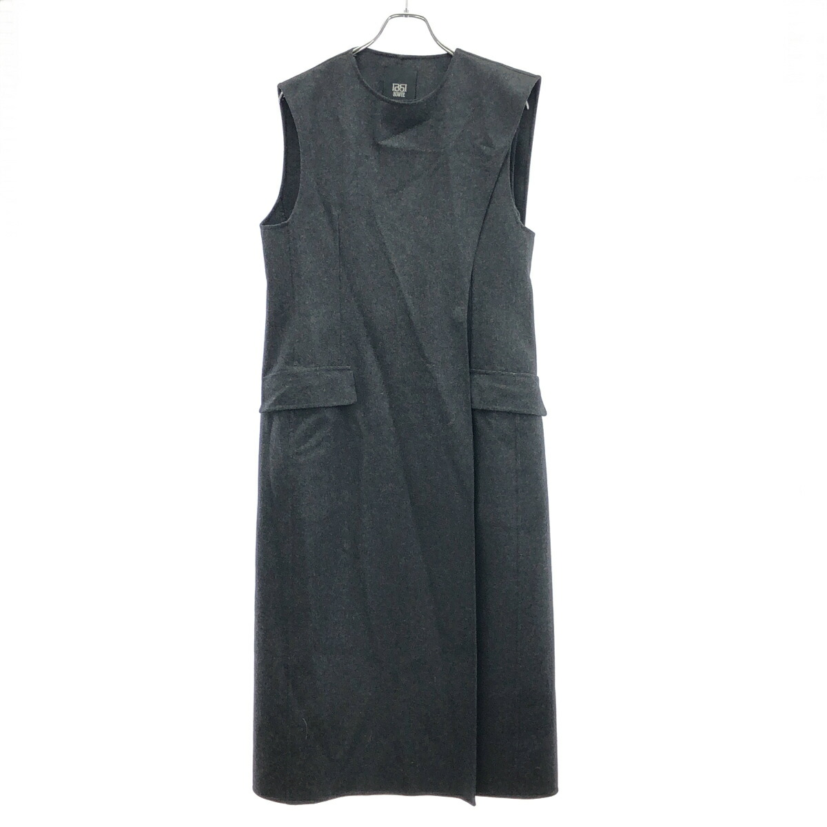 BOWTE バウト SAMPLE/23AW ウールロングベスト 232-99-0006 薄墨色 1 【中古】 ITP1AHAKUGVS