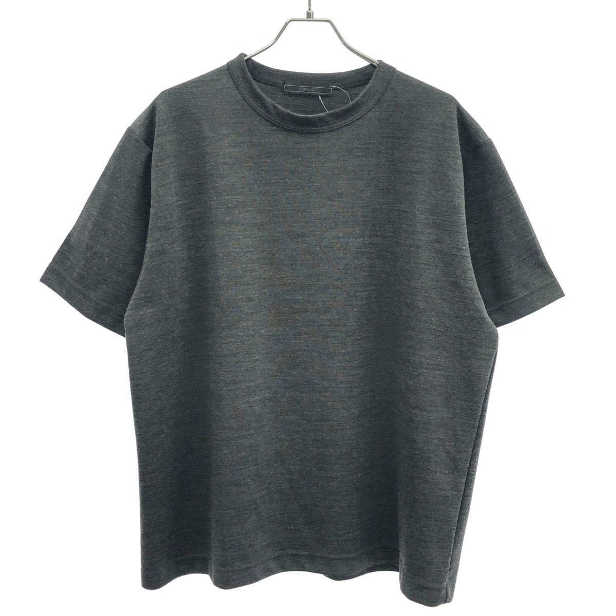 SOPHNET. ソフネット 24SS WOOL JERSEY WIDE TEE Tシャツ SOPH-242037 グレー L 【中古】 ITILSN2BUVVK｜MODESCAPE 店