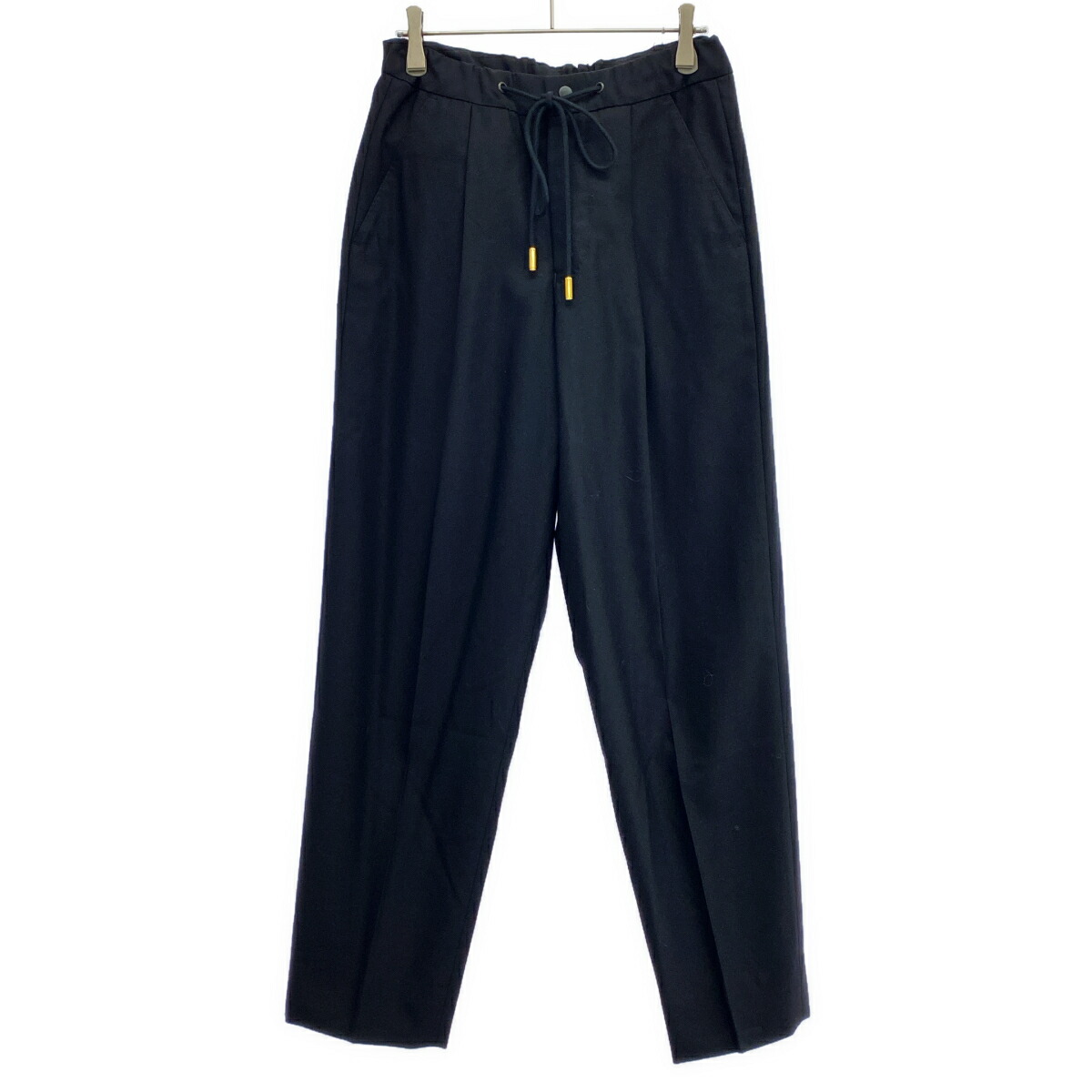 THE RERACS ザ 紫はしどいクス 21AW イージースラックスパンツ 21FW-REPT-119L 黒いこと 36 【中古】 ITD8SJVRASNS