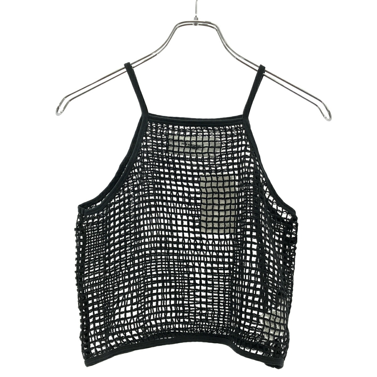 JOHN MASON SMITH ジョン メイソン スミス 26SS SQUARE MESH CAMISOLE メッシュキャミソール 26SCT-324L 暗灰色 38 【中古】 ITFOKLKO0FJ4