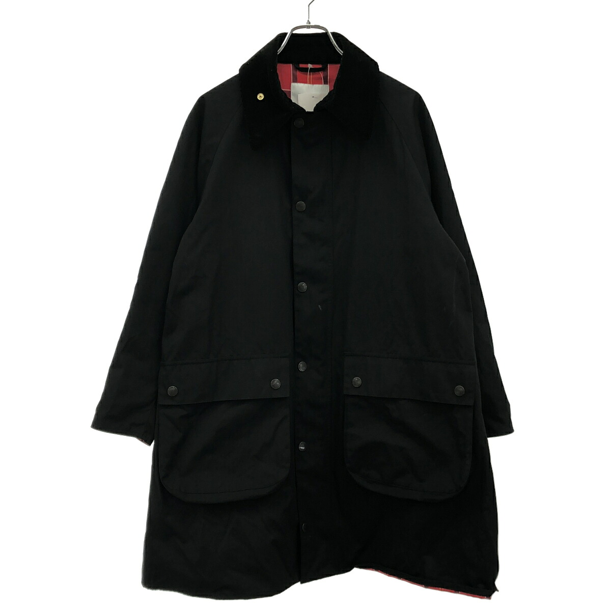 Barbour バブアー BEAUFORT SP オーバーサイズコート 2102337 ブラック S 【中古】 ITQ1556H5LT0｜MODESCAPE 店
