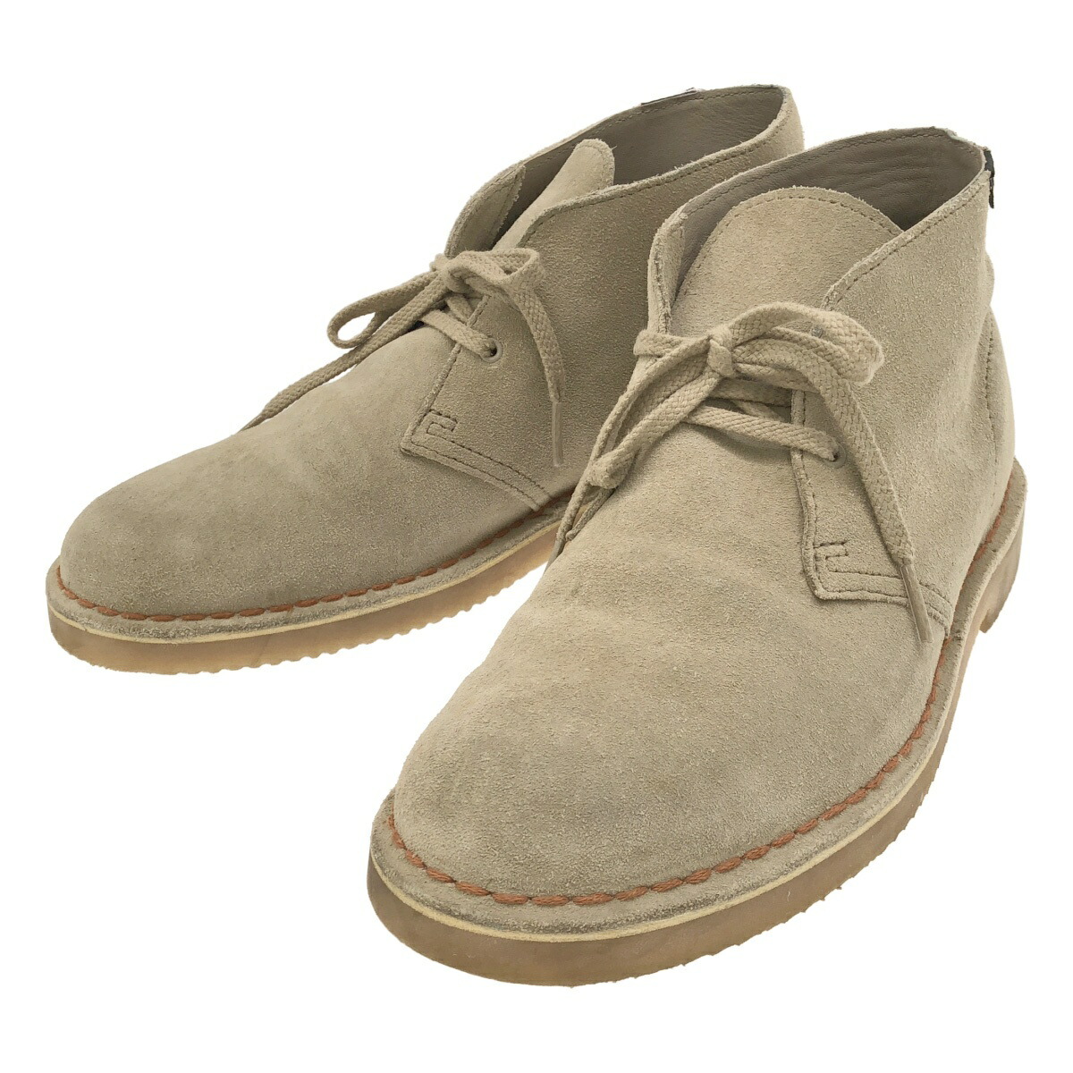 Clarks クラークス Desert Boot GTX 乾荒原ブーツ 261442507075 ベージュ UK7 1/2 【中古】 ITU78CU37808