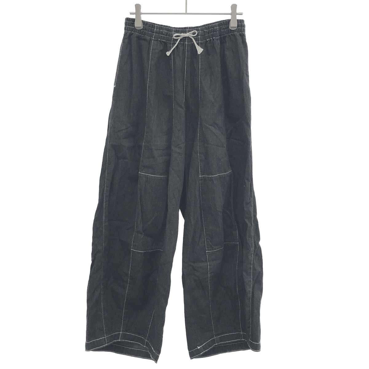 Needles ニードルズ H.D. PANT 6OZ DENIM ヒザデルパンツ HM219 黒いこと 1 【中古】 ITLAOTKPGY0A