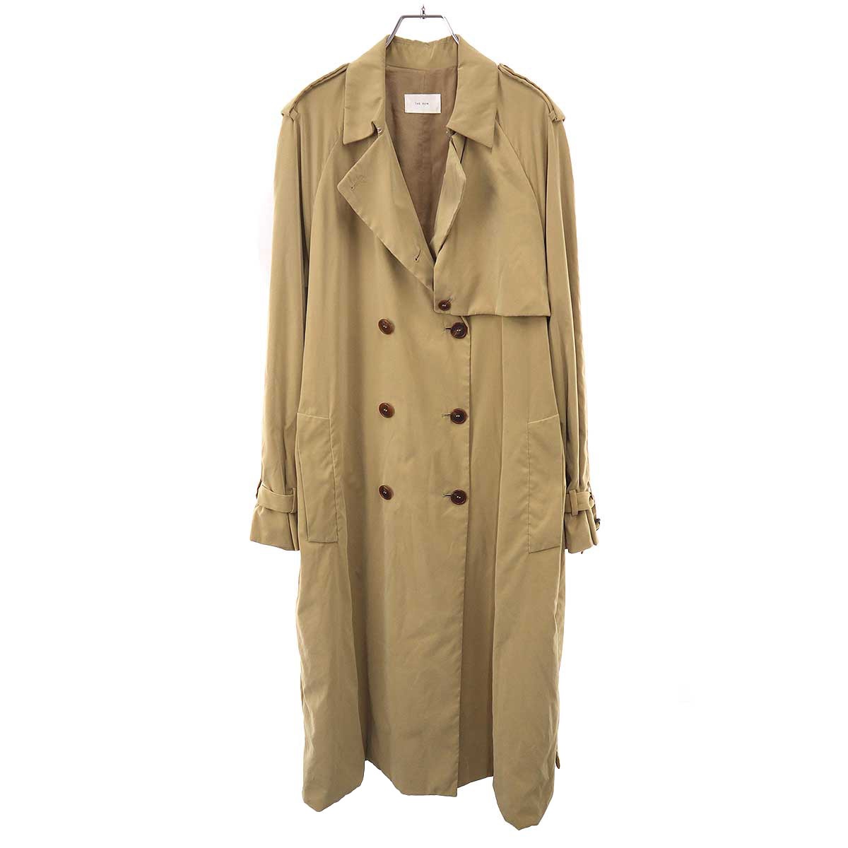 THE ROW ザ ファースト Triana Trench Coat トレンチコート 4195-W1343 ベージュ系 S 【中古】 ITZGCNE8LS70