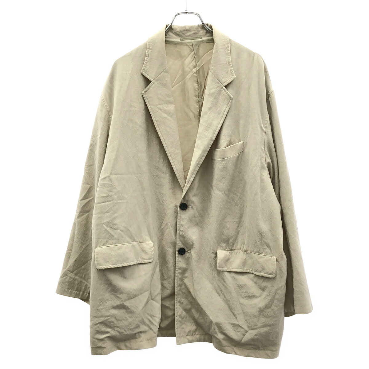 Graphpaper グラフ記録調査報告 25SS Boiled Wool Oversized Jacket オーバーサイズジャケット GM251-20266 ベージュ 1 【中古】 ITZ8YWK3SJU0