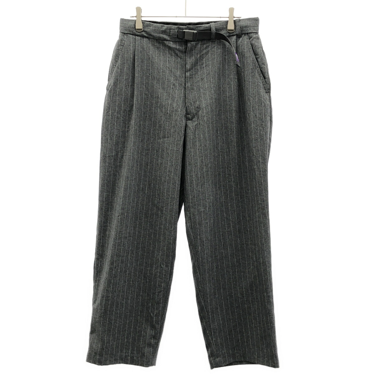 THE NORTH FACE PURPLE LABEL ザ 北の方人間の顔 パープルレーベル 25SS Striped Field Pants 縞模様活動の領域 ズボン下 N25SC029 薄墨色 30 【中古】 IT0RA87GYXXH