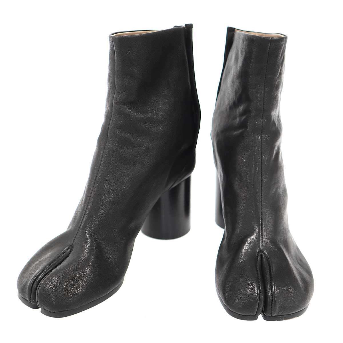 Maison Margiela 22 住み家 マルジェラ Tabi Boots タビ 踵ブーツ  黒いこと 36 1/2 【中古】 ITV21N9V5HPI
