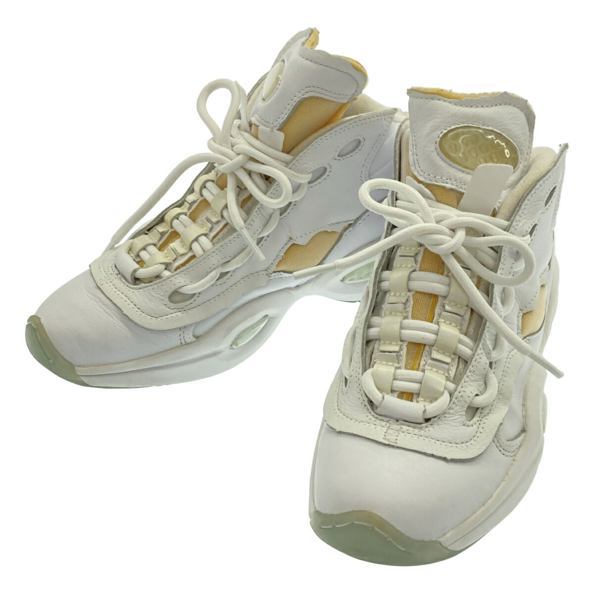 Maison Margiela 22×Reebok メゾンマルジェラ リーボック Question Mid Memory Of スニーカー GW5000 白いこと 24糎 【中古】 ITUQ2LNN50OQ