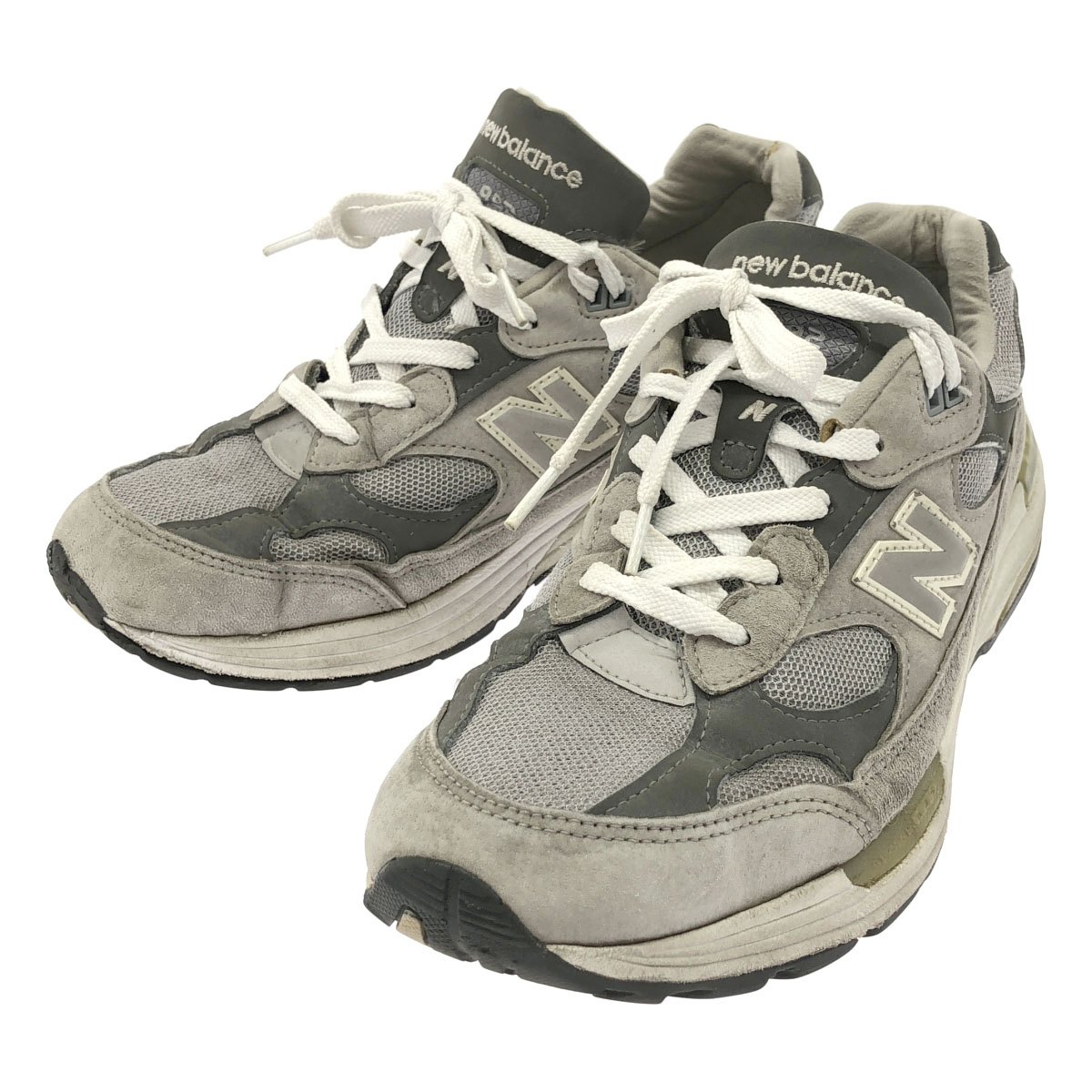 NEW BALANCE ニュー平衡にする スニーカー M992GR 薄墨色 27.5珊 【中古】 ITZTDKYEAOQM