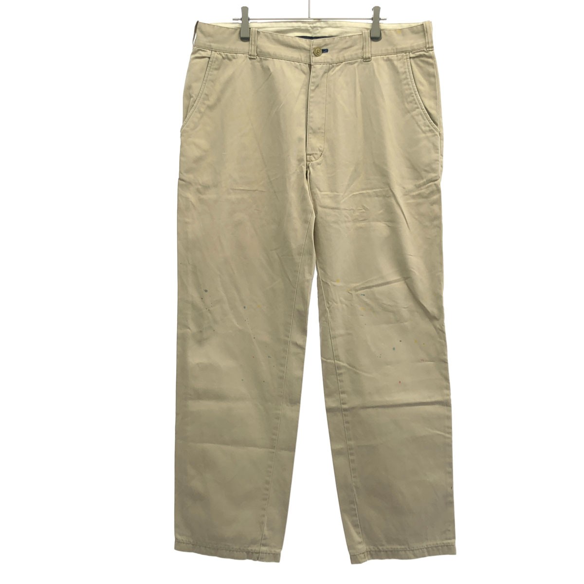 NEIGHBORHOOD ネイバーフッド Morgan Chino/C-PT ペイントチノパンツ  ベージュ XL 【中古】 IT53M0ZPWHVW