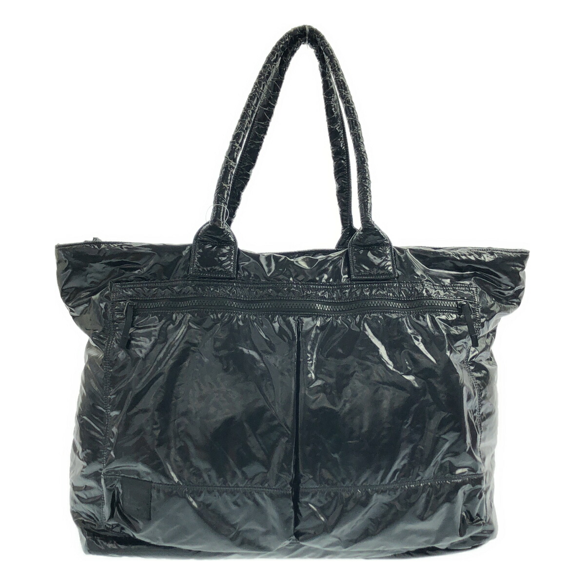 RAMIDUS ラミダス MIRAGE BLACK TOTE トートバッグ  黒いこと  【中古】 ITKOM3S3GZNA