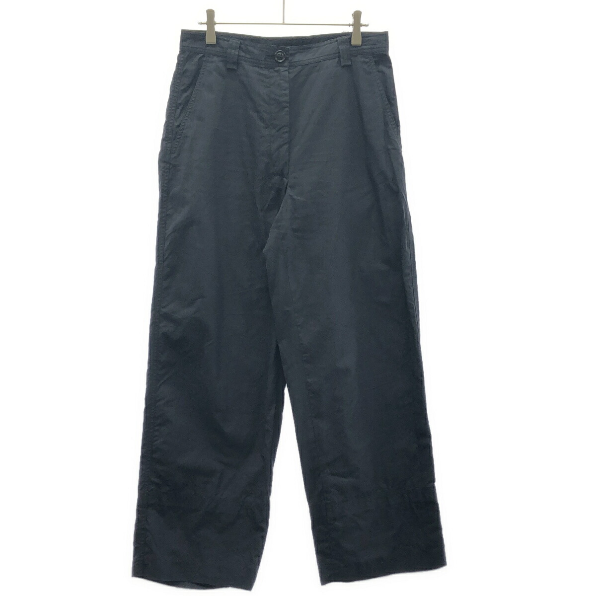 DRIES VAN NOTEN ドリスヴァンノッテン パネルドコットンワイドパンツ  ダークネイビー 36 【中古】 IT3OT0UVRE0W