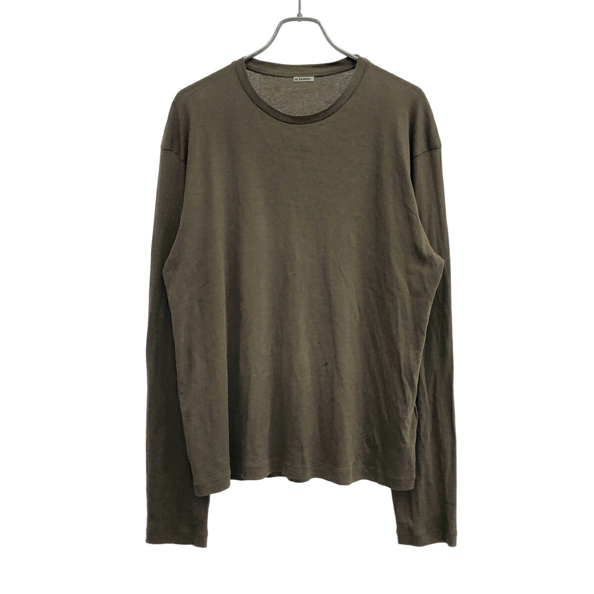 JIL SANDER＋ ジルサンダープラス 24SS ロング捩りプルオーバー J4FV0102 JTN356 赤銅色 S 【中古】 ITIM18NCVRJS