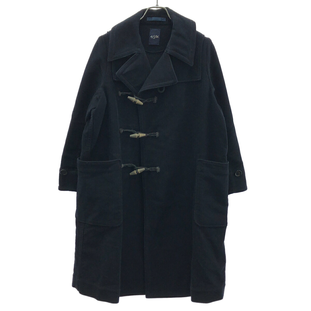 45R フォーティファイブアール アツコットンフランネルのAKIYAダッフルコート  米国海軍 2 【中古】 ITMAM7B9AGFM