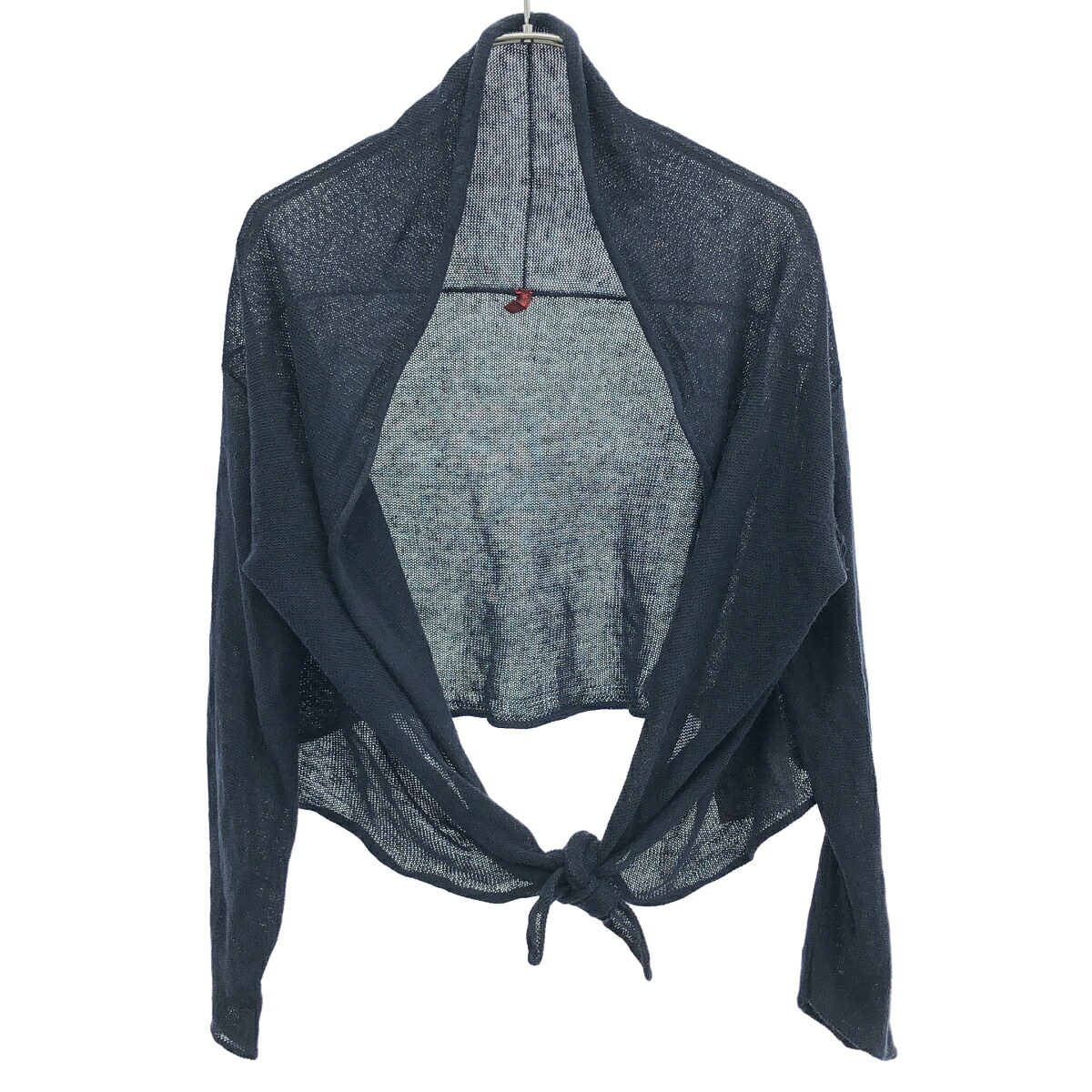 DANIELA GREGIS ダニエラ グレジス リネンニットボレロカーディガン ネイビー 【中古】 ITQ5A9G5GK7F|MODESCAPE 店