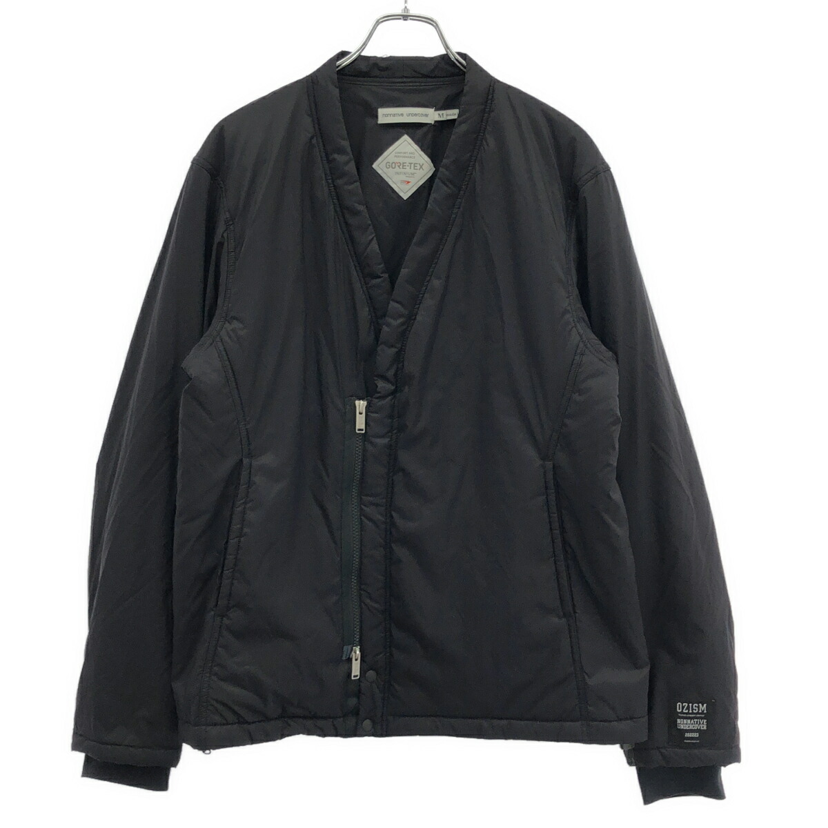nonnative×UNDERCOVER ノン原住民 アンダー押しかぶせる グラミチ 23AW OZISM MONK PUFF JACKET NYLON TAFFETA WITH GORE-TEX INFINIUM 上衣 UN-J0202 黒いこと M 【中古】 ITP90AOVO66I