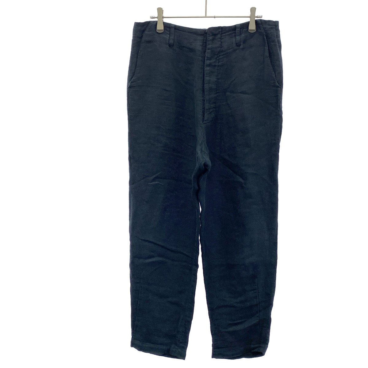GEOFFREY B.SMALL ジェフリービースモール Limited Edition Liberte リネンズボン下 TYP04 黒いこと系 44 【中古】 IT1IY232O1S8