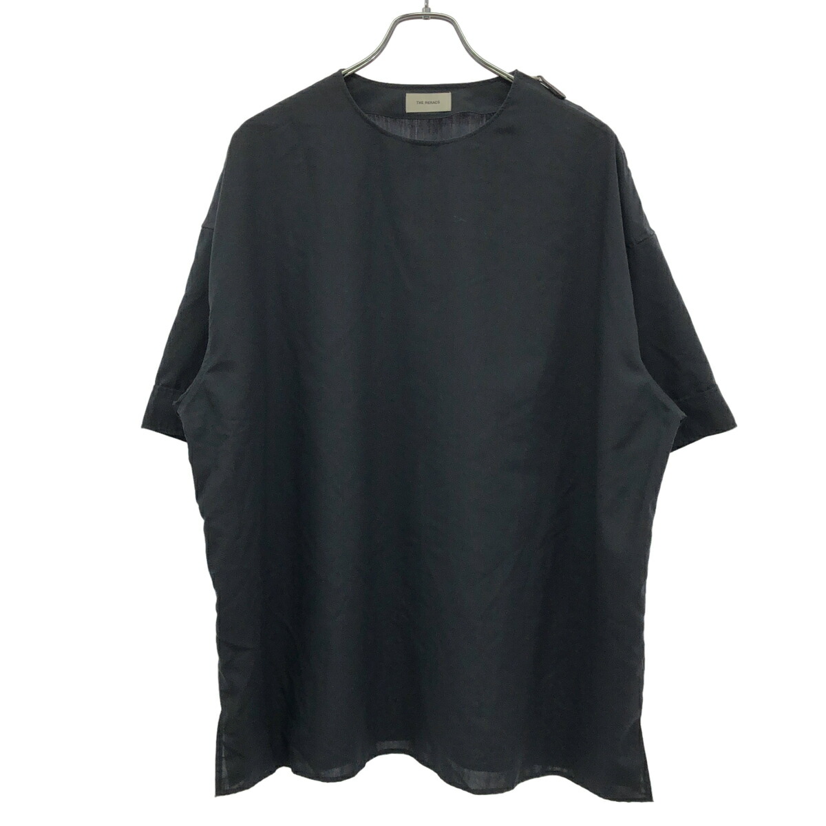 THE RERACS ザ 紫はしどいクス 23SS ショルダージッププルオーバートップス 23SS-REBL-347 黒いこと系 46 【中古】 IT18CE1E91LX