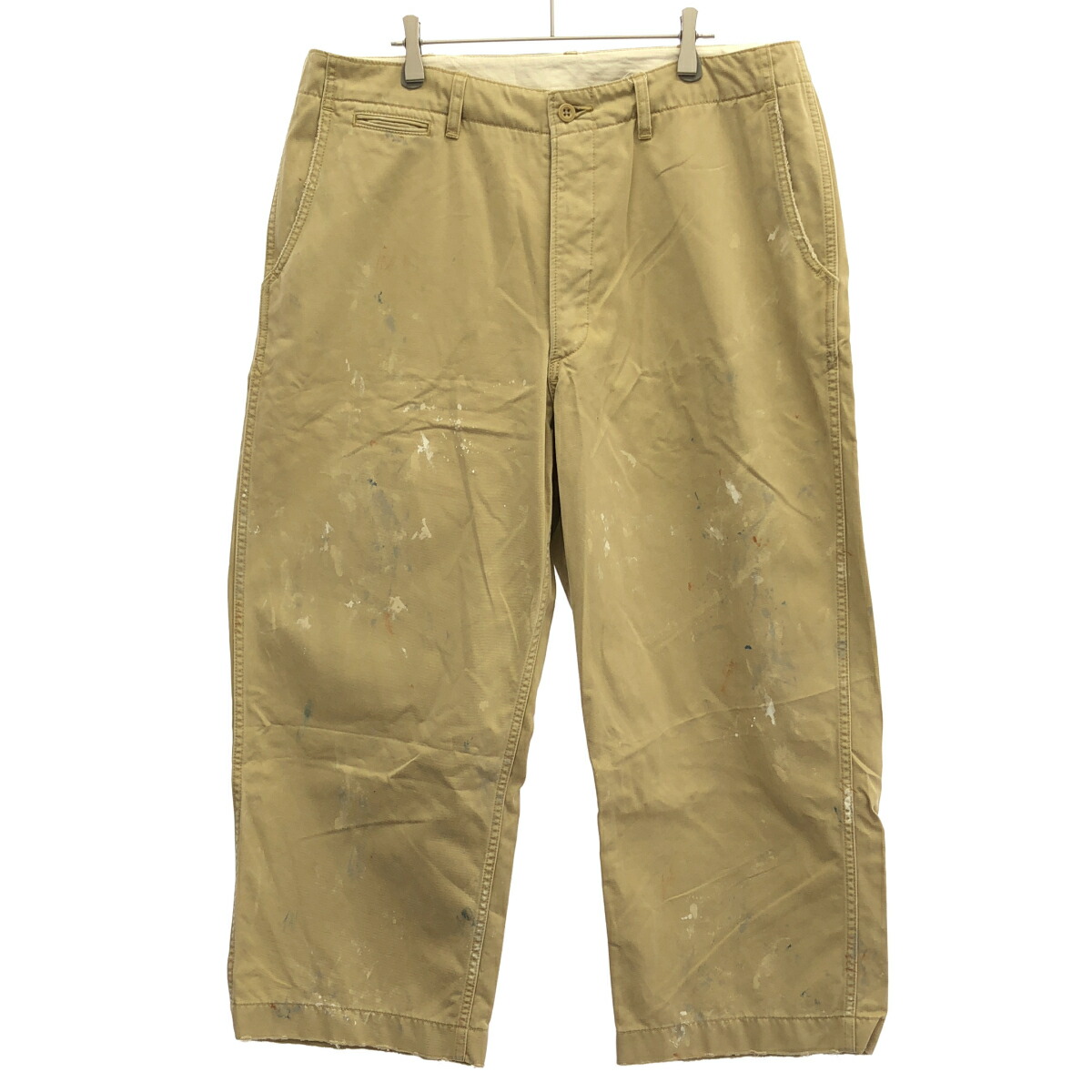 journal standard luxe 逐次刊行物標準尺度 ラックス えの具工業チノズボン下 22-030-440-8060 ベージュ L 【中古】 IT1LY45AV3MP