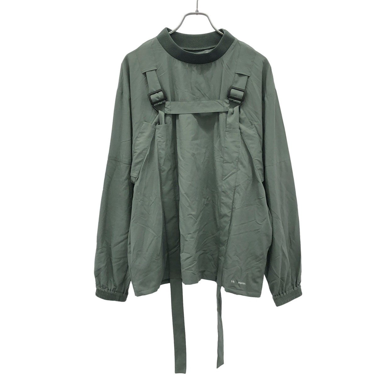 F/CE. エフシーイー PERTEX PARACHUTE SHIRT ラシュートプルオーバー FPA14241U0002 緑であること薄墨色系 M 【中古】 ITBQXZATIFQK