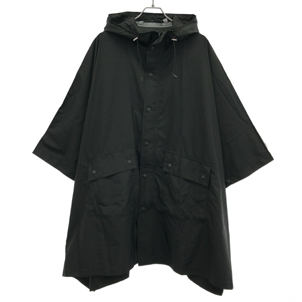 Traditional Weather Wear 古典的 ウェザーウェア パッカブル ポンチョ 雨合羽 A211CIFCO0267MZ 黒いこと M/L 【中古】 IT697N86F5FY