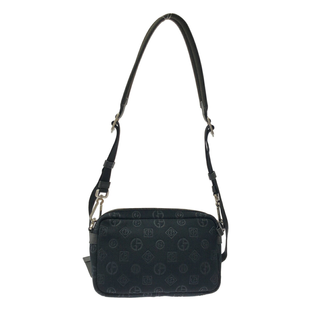 GIORGIO ARMANI ジョルジオアルマーニ ショルダーバッグ  黒いこと  【中古】 IT4IVI2P9JKS