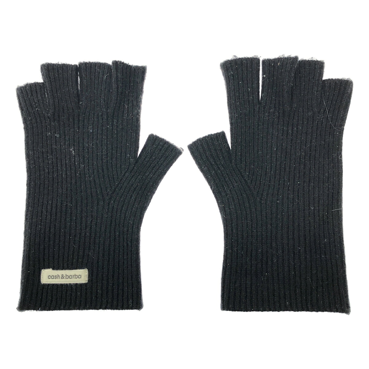 cash&barba キャッシュ&バルバ キャッシュベイビー オープンフィンガーグローブ ブラック 【中古】 IT37HLISZ0BO|MODESCAPE 店