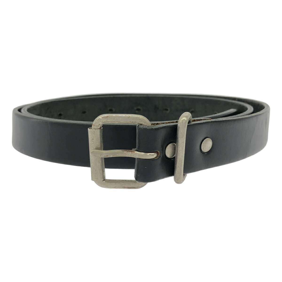 COMME des GARCONS コムデ給仕 なめし革胴締め GS-K301 黒いこと S 【中古】 ITS1VA3BBVCG