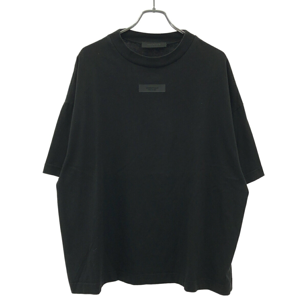 ESSENTIALS FEAR OF GOD エッセンシャルズ フィア オブ 大御神 思われ人継ぎ切れプルオーバー  黒いこと S 【中古】 ITUQS6V5BS00
