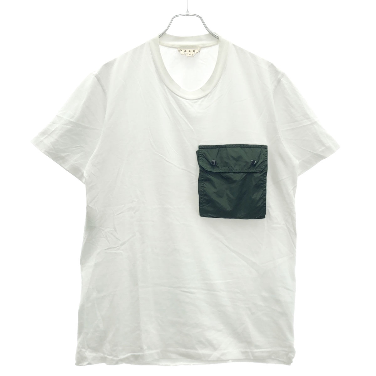 MARNI マルニ 20SS ナイロン衣嚢プルオーバー HUMU0150Q0 S22763 白いこと 48 【中古】 ITJI30G5DMGG