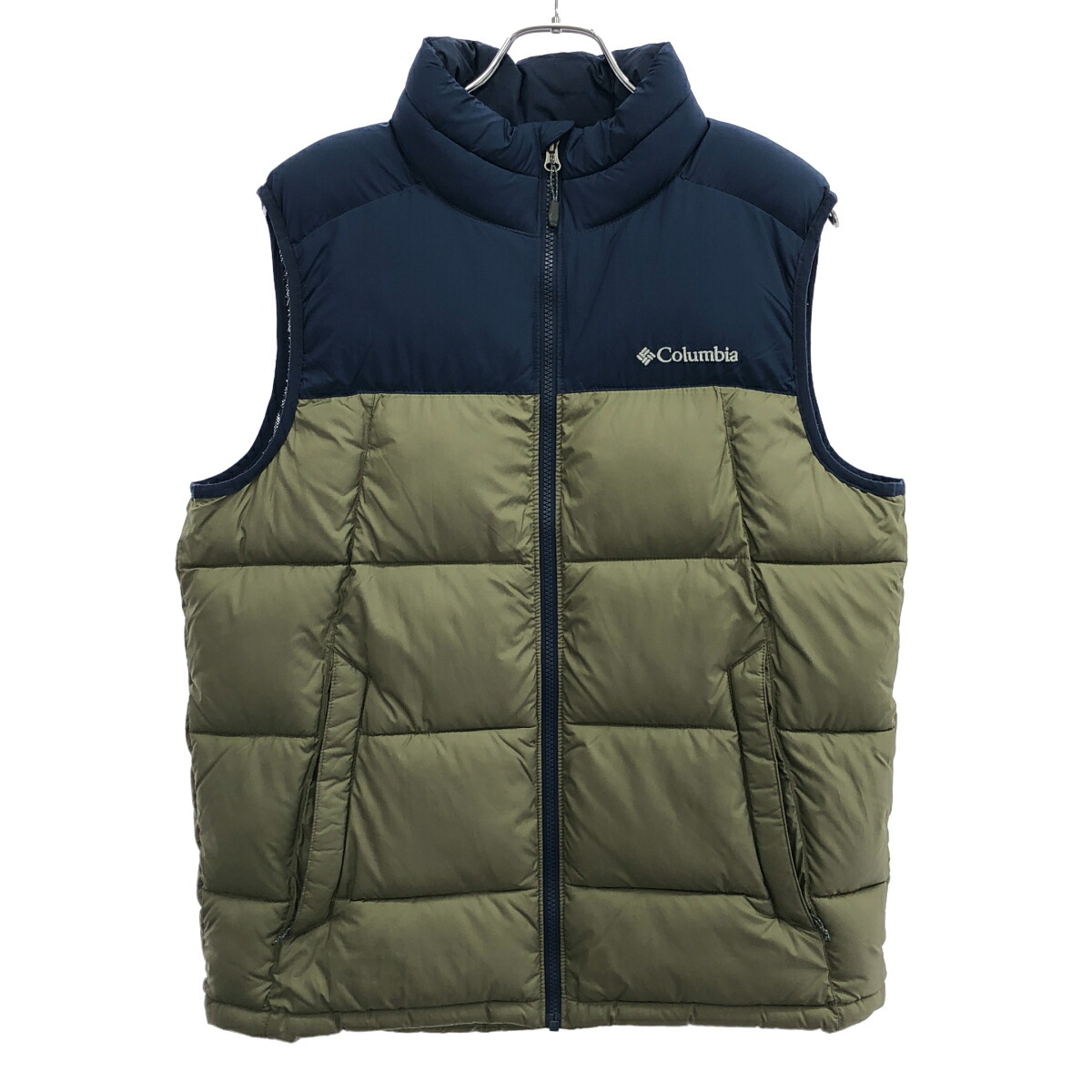 Columbia コロンビア 中綿ベスト 220 WE0018 カーキ M 【中古】 IT0ICTYVN63O｜MODESCAPE 店