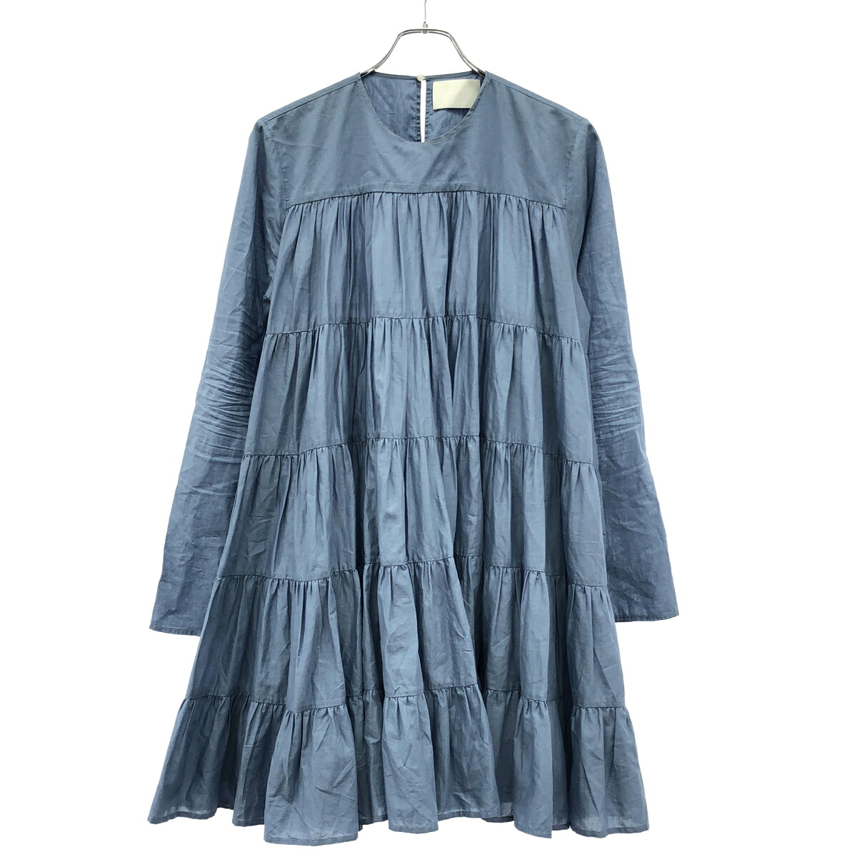 Merlette マーレット SOLIMAN ソリマン ドレスワンピース 3710300217 ブルー S 【中古】 ITFJ9PGO5NFI｜MODESCAPE 店 22,407円