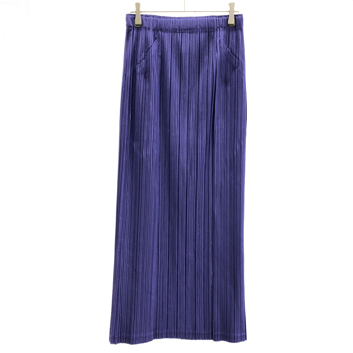 PLEATS PLEASE ISSEY MIYAKE プリーツプリーズ イッセイミヤケ 26SS THICKER BOTTOMS 1 タックスカート PP61JG373 パープル 5 【中古】 ITAFWVC5RK38｜MODESCAPE 店