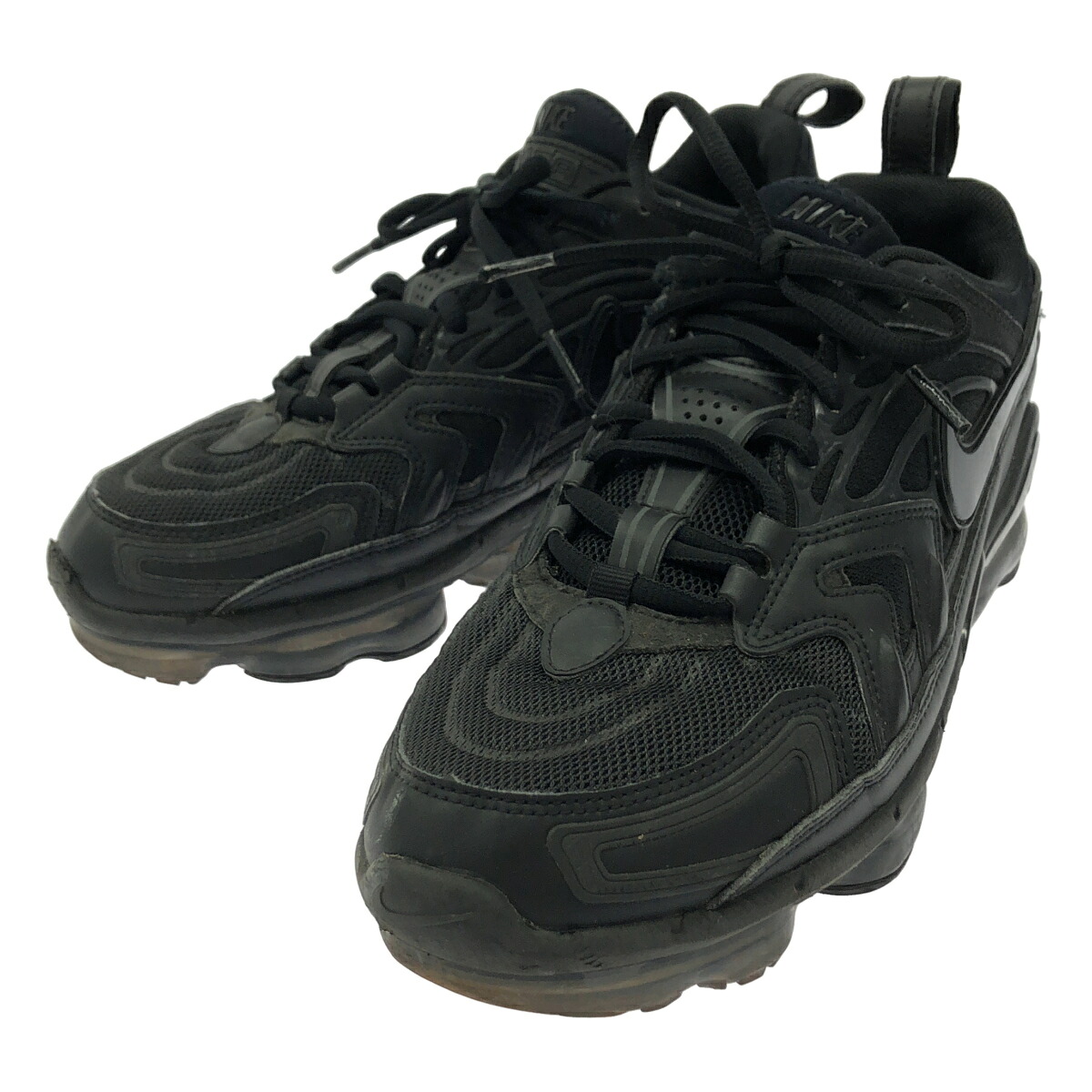 NIKE ナイキ AIR VAPORMAX EVO BLACK スニーカー CT2868-003 ブラック 27cm 【中古】 IT907NSP4ZZ4｜MODESCAPE 店