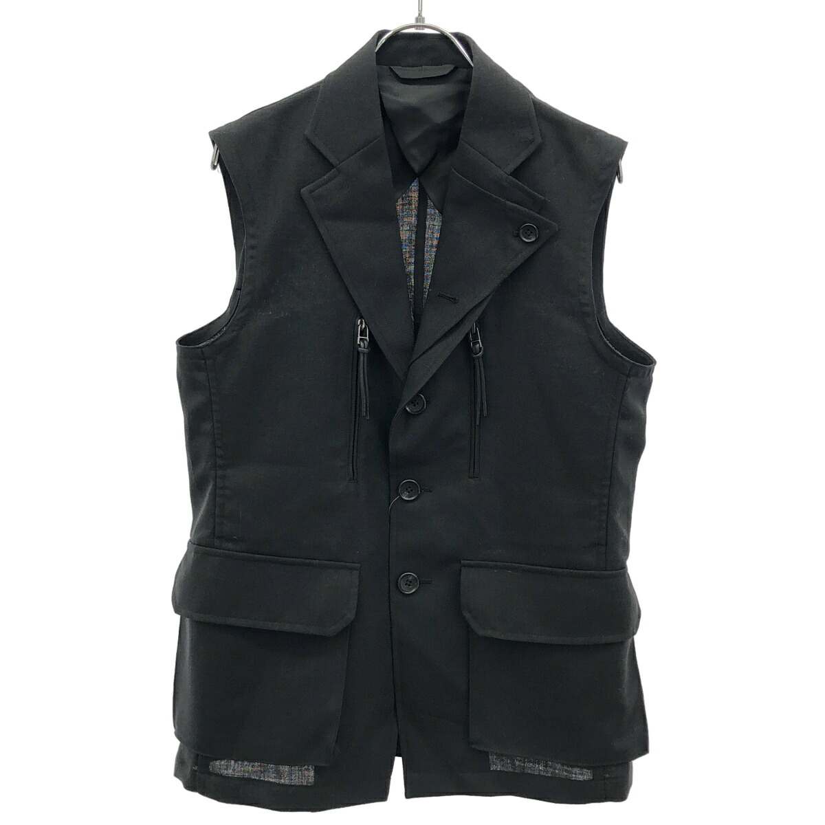 RAINMAKER レインメーカー TRAVERSE VEST トラバースベスト RM261-009 ブラック 3 【中古】 IT5Q7O35YFQ8|MODESCAPE 店